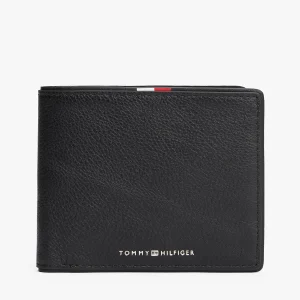 TOMMY HILFIGER Portafogli bifold Corporate in pelle