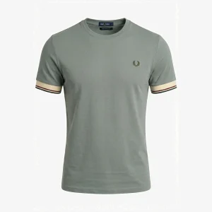 FRED PERRY T-Shirt Twin Tipped Cuff T-Shirt
