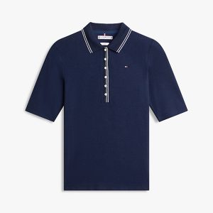 TOMMY HILFIGER Lyocell Tipping Slim Polo