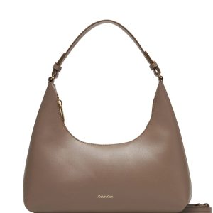CALVIN KLEIN Borsa da spalla trasformabile con logo laminato