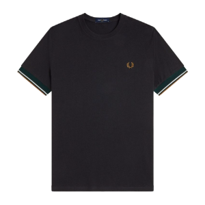 FRED PERRY T-Shirt Twin Tipped Cuff T-Shirt