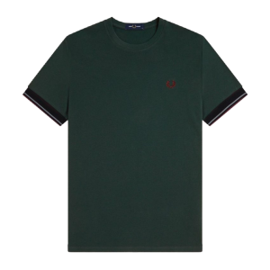 FRED PERRY T-Shirt Twin Tipped Cuff T-Shirt