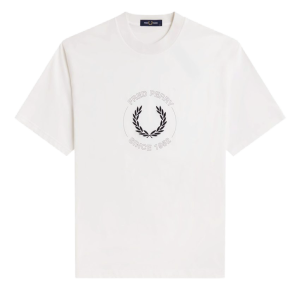 FRED PERRY T-Shirt Circle Graphic T-Shirt
