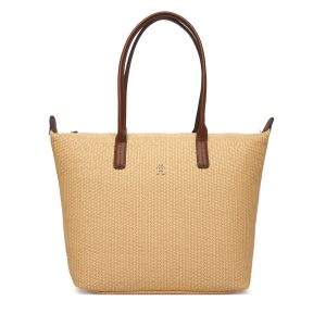 TOMMY HILFIGER Borsa shopper in rafia