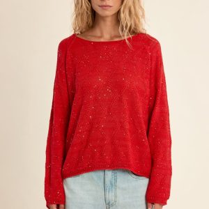 MOLLY BRACKEN Maglione Traforato