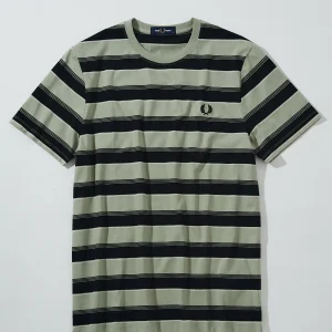 FRED PERRY Fine Stripe T-Shirt