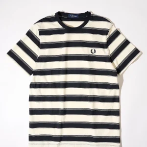 FRED PERRY Fine Stripe T-Shirt