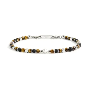 MARLU' Bracciale uomo occhio di tigre